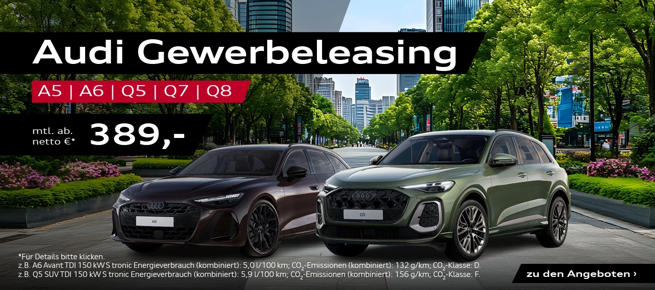 Audi Diesel Gewerbeleasing